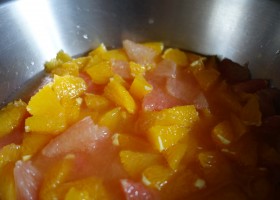 Salade d’agrumes au caramel