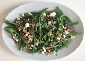 Salade de haricots verts au parmesan de Fabienne
