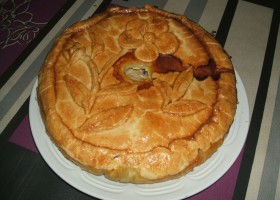 Tourte de Noel de Tatine