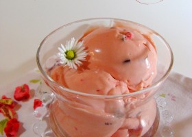 Glace aux pralines