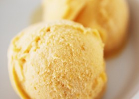 Sorbet abricots menthe fraiche