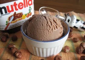 Glace au Nutella