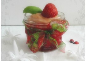 Sorbet fraise rhubarbe