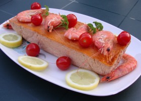 Terrine de lotte au poivre vert de fabienne