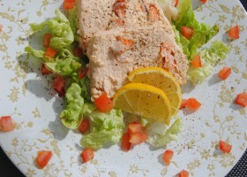 Pain de dorade aux crevettes de Fabienne