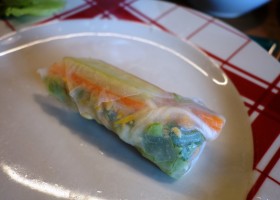 Rouleaux de printemps d’Arthur et Johanna