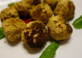Boulettes de porc et veau à la menthe