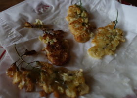 Beignets de fleur d’acacia, et autres beignets