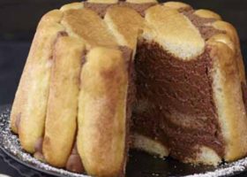 Charlotte au chocolat de Brigitte