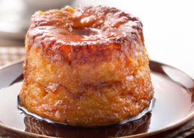 Gâteau de riz au caramel