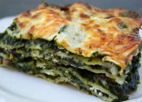 Lasagnes d’épinards au curry