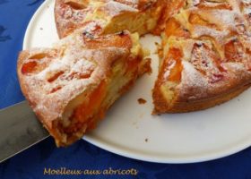Gâteau moelleux aux abricots de Johanna …très très bon et très très riche