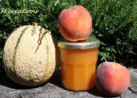 Confiture pêche-melon d’Agnes