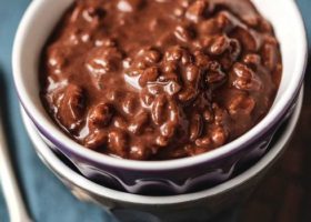 Riz au lait juste crémeux comme il faut dans ses différentes versions (chocolat piment, coco citron vert…)