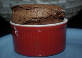 Soufflé au chocolat