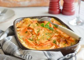 Gratin de patates douces