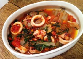 Encornets au céleri d’Annie Roubin