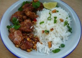 Porc ou volaille à la citronnelle d’Annie