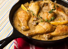 Poulet à la normande