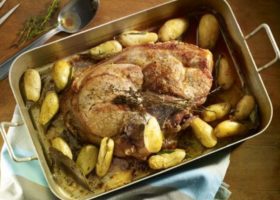 Rouelle de porc à la sauge