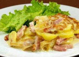 Tartiflette au vin blanc