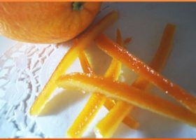 Oranges et pamplemousses confits de Nathalie