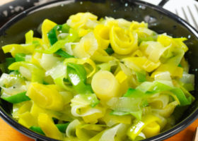 Fondue de poireau simple et bonne