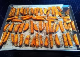 Frites de patates douces