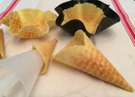 Pâte à cornets de glaces