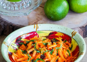 Carottes râpées à la sauce d’Alain Passard