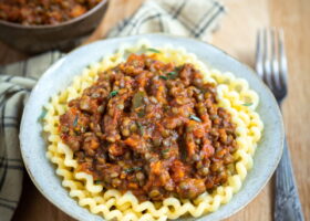 Bolognaise sans viande (aux lentilles) de F.R. Gaudry
