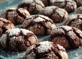 Craquelés chocolat, fève tonka de la cousinade